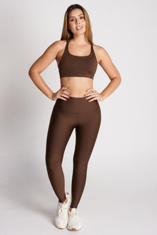 LEGGINS TERRACOTA METALIZADO – Ropa Deportiva Femenina - OWfit