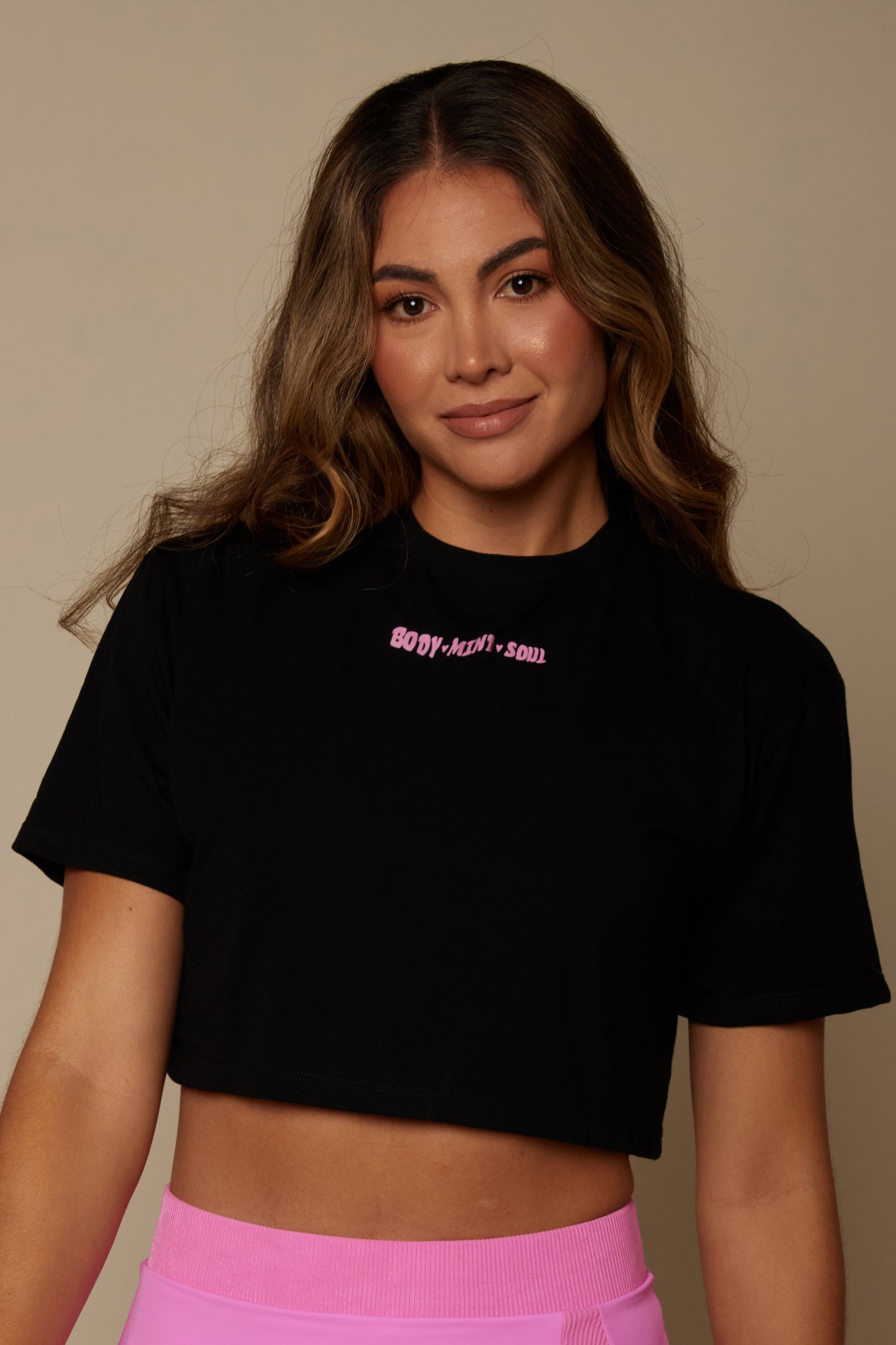 MINI T-SHIRT BALANCE ROSA